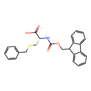 CAS: 252049-18-6 | OR1001389 | N-(((9H-Fluoren-9-yl)methoxy)carbonyl)-S-benzyl-d-cysteine