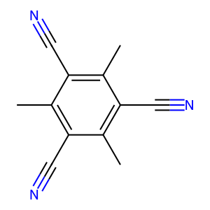 CAS: 1206-85-5 | OR1001868 | 2,4,6-Trimethylbenzene-1,3,5-tricarbonitrile
