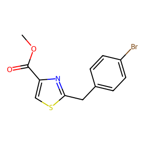 CAS: 885279-50-5 | OR1004404 | Methyl 2-(4-bromobenzyl)thiazole-4-carboxylate