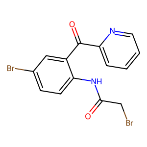 CAS: 1694-64-0 | OR1004432 | Acetamide, 2-bromo-N-[4-bromo-2-(2-pyridinylcarbonyl)phenyl]-