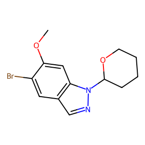 CAS: 1613504-83-8 | OR1004797 | 5-Bromo-6-methoxy-1-(tetrahydro-2H-pyran-2-yl)-1H-indazole