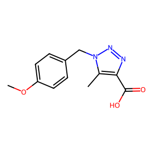 CAS: 1267866-44-3 | OR1004830 | 1-(4-Methoxybenzyl)-5-methyl-1H-1,2,3-triazole-4-carboxylic acid