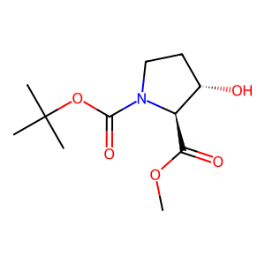 CAS: 184046-78-4 | OR1006464 | (2S,3S)-1-(tert-Butoxycarbonyl)-3-hydroxy-pyrrolidine-2-carboxylic acid methyl ester