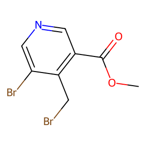 CAS: 2092466-35-6 | OR1007668 | Methyl 5-bromo-4-(bromomethyl)nicotinate
