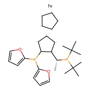 CAS: 849924-41-0 | OR1007958 | (2R)-1-[(1R)-1-[Bis(1,1-DimEthylEthyl)Phosphino]Ethyl]-2-(di-2-furanylPhosphino)Ferrocene