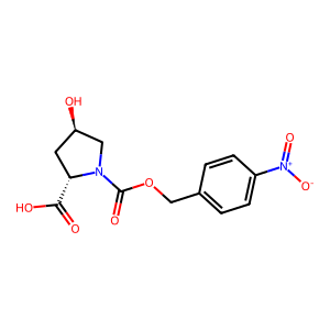 CAS: 96034-57-0 | OR1008038 | (2S,4R)-4-Hydroxy-1-(((4-Nitrobenzyl)Oxy)Carbonyl)Pyrrolidine-2-Carboxylic Acid