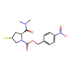 CAS: 96034-64-9 | OR1008045 | (2S,4S)-4-Nitrobenzyl 2-(Dimethylcarbamoyl)-4-Mercaptopyrrolidine-1-Carboxylate