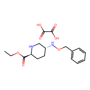 CAS: 1416134-48-9 | OR1008048 | (2S,5R)-Ethyl 5-((Benzyloxy)Amino)Piperidine-2-Carboxylate Oxalate