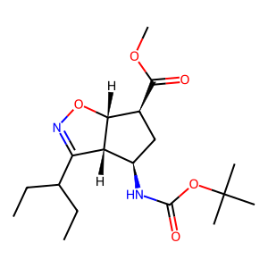 CAS: 229613-93-8 | OR1008073 | (3aR,4R,6S,6aS)-Methyl 4-((Tert-Butoxycarbonyl)Amino)-3-(Pentan-3-yl)-4,5,6,6a-Tetrahydro-3aH-Cyclopenta[d]Isoxazole-6-Carboxylate