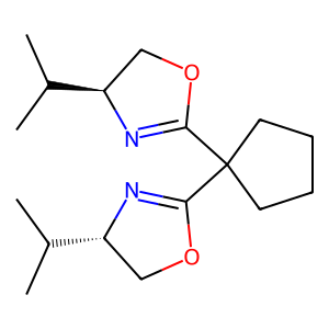 CAS: 1379452-52-4 | OR1008238 | (4S,4’S)-2,2’-(Cyclopentane-1,1-diyl)bis(4-isopropyl-4,5-dihydrooxazole)
