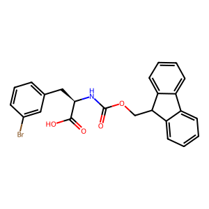 CAS: 220497-81-4 | OR1008435 | (R)-2-((((9H-Fluoren-9-yl)Methoxy)Carbonyl)Amino)-3-(3-Bromophenyl)Propanoic Acid