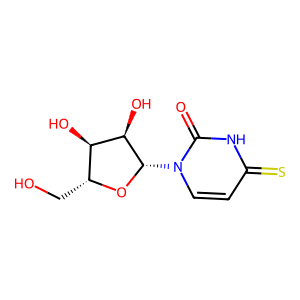 CAS: 13957-31-8 | OR1008881 | 1-((2R,3R,4S,5R)-3,4-Dihydroxy-5-(Hydroxymethyl)Tetrahydrofuran-2-Yl)-4-Thioxo-3,4-Dihydropyrimidin-2(1H)-One