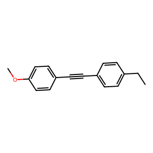 CAS: 63221-88-5 | OR1009475 | 1-Ethyl-4-((4-Methoxyphenyl)Ethynyl)Benzene