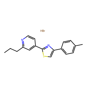CAS: 298197-04-3 | OR1009705 | 2-(2-Propylpyridin-4-Yl)-4-(P-Tolyl)Thiazole Hydrobromide