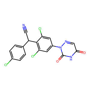 CAS: 101831-37-2 | OR1009764 | 2-(4-ChloroPhenyl)-2-(2,6-Dichloro-4-(3,5-Dioxo-4,5-Dihydro-1,2,4-Triazin-2(3H)-yl)Phenyl)Acetonitrile