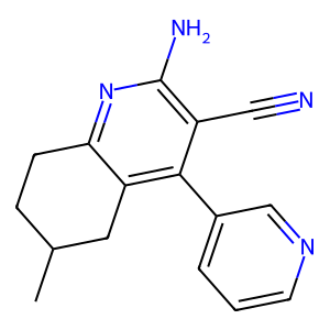 CAS: 642008-81-9 | OR1010286 | 2-Amino-6-Methyl-4-(Pyridin-3-Yl)-5,6,7,8-Tetrahydroquinoline-3-Carbonitrile