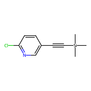 CAS: 263012-81-3 | OR1010388 | 2-Chloro-5-((Trimethylsilyl)Ethynyl)Pyridine