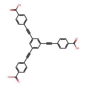 CAS: 205383-17-1 | OR1011267 | 4,4’,4’’-(Benzene-1,3,5-Triyltris(Ethyne-2,1-Diyl))Tribenzoic Acid