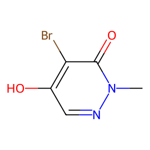 CAS: 64178-59-2 | OR1011463 | 4-Bromo-5-Hydroxy-2-Methyl-2H-Pyridazin-3-One