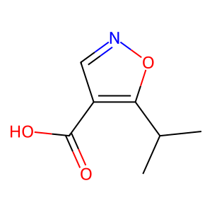 CAS: 134541-05-2 | OR1011731 | 5-(Propan-2-Yl)-1,2-Oxazole-4-Carboxylic Acid