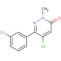 CAS: 849021-00-7 | OR1012 | 5-Chloro-6-(3-chlorophenyl)-2-methylpyridazin-3(2H)-one