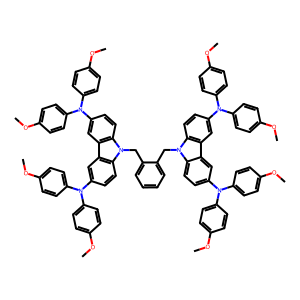 CAS: 1801701-58-5 | OR1012132 | 9,9'-[1,2-Phenylenebis(Methylene)]Bis[N3,N3,N6,N6-Tetrakis(4-Methoxyphenyl)-9H-Carbazole-3,6-Diamine]