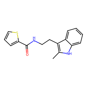 CAS: 442632-72-6 | OR1013939 | N-(2-(2-Methyl-1H-Indol-3-Yl)Ethyl)Thiophene-2-Carboxamide