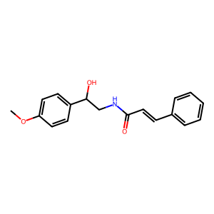 CAS: 456-12-2 | OR1013965 | N-(2-Hydroxy-2-(4-Methoxyphenyl)Ethyl)Cinnamamide