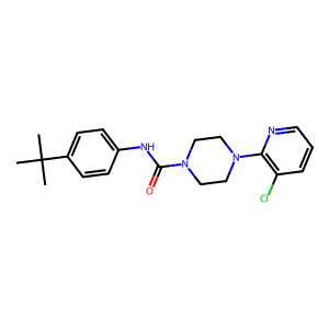 CAS: 393514-24-4 | OR1013992 | N-(4-(Tert-Butyl)Phenyl)-4-(3-Chloropyridin-2-Yl)Piperazine-1-Carboxamide