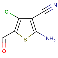 CAS: 104366-23-6 | OR10166 | 2-Amino-4-chloro-3-cyano-5-formylthiophene