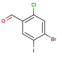 CAS:2091701-35-6 | OR102005 | 4-Bromo-2-chloro-5-iodobenzaldehyde