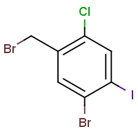CAS: 2091243-70-6 | OR102011 | 5-Bromo-2-chloro-4-iodobenzyl bromide