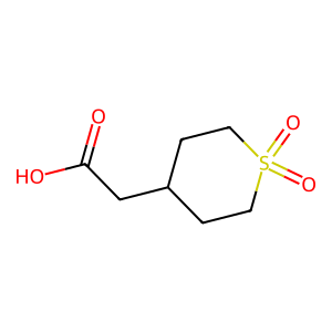 CAS: 1224869-02-6 | OR1020655 | (1,1-Dioxidotetrahydro-2H-thiopyran-4-yl)acetic acid