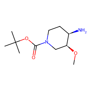 CAS: 1171125-92-0 | OR1020723 | (3S,4R)-4-Amino-3-methoxypiperidine-1-carboxylic acid, tert-butyl ester