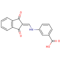 CAS: 959583-19-8 | OR10212 | 3-{[(1,3-Dioxoindan-2-ylidene)methyl]amino}benzoic acid