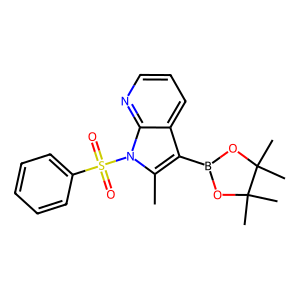 CAS: 943324-08-1 | OR1021296 | 2-Methyl-1-(phenylsulfonyl)-1H-pyrrolo[2,3-b]pyridine-3-boronic acid, pinacol ester