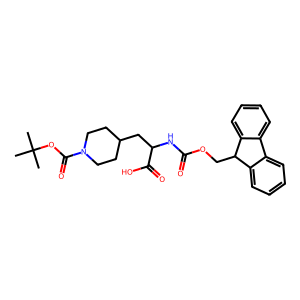 CAS: 313052-02-7 | OR1021309 | 2-N-Fmoc-amino-3-(4-N-Boc-piperidinyl)propionic acid