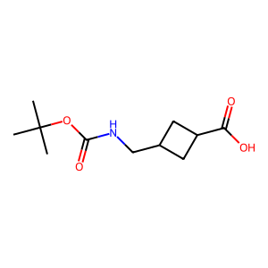 CAS: 1630907-04-8 | OR1021329 | 3-({[(tert-Butoxy)carbonyl]amino}methyl)cyclobutane-1-carboxylic acid