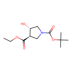 CAS: 849935-83-7 | OR1022129 | Ethyl trans-1-Boc-4-hydroxypyrrolidine-3-carboxylate
