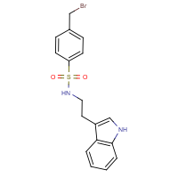 CAS: 811841-56-2 | OR10222 | {[4-(Bromomethyl)phenyl]sulphonyl}(2-indol-3-ylethyl)amine