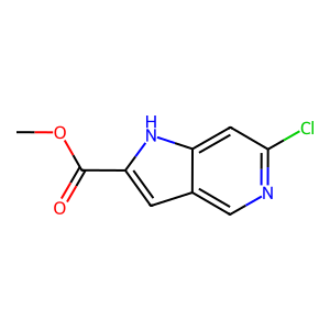 CAS: 1140512-59-9 | OR1022253 | Methyl 6-chloro-1H-pyrrolo[3,2-c]pyridine-2-carboxylate