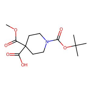 CAS: 1005738-45-3 | OR1022337 | Piperidine-1,4,4-tricarboxylic acid, 1-tert-butyl ester, 4-methyl ester