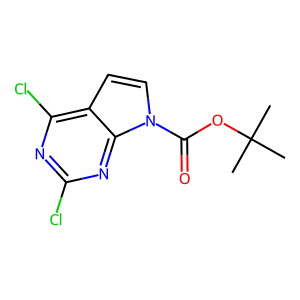 CAS: 1038588-24-7 | OR1022382 | tert-Butyl 2,4-dichloro-7H-pyrrolo[2,3-d]pyrimidine-7-carboxylate