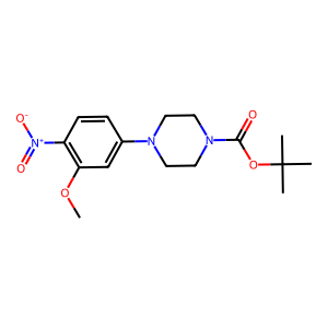 CAS: 1017782-79-4 | OR1022576 | Tert-butyl 4-(3-methoxy-4-nitrophenyl)piperazine-1-carboxylate