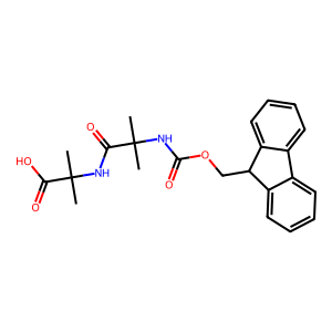 CAS: 139881-77-9 | OR1022843 | 2-(2-((((9H-Fluoren-9-yl)Methoxy)Carbonyl)Amino)-2-Methylpropanamido)-2-Methylpropanoic Acid