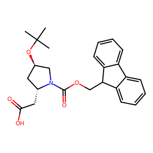 CAS: 957509-29-4 | OR1022967 | 2-((2S,4R)-1-(((9H-Fluoren-9-Yl)Methoxy)Carbonyl)-4-(Tert-Butoxy)Pyrrolidin-2-Yl)Acetic Acid