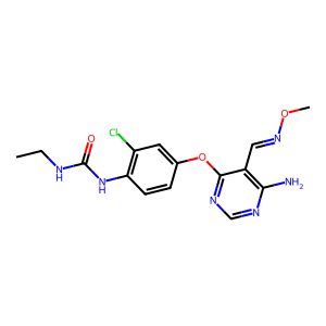 CAS: 951151-97-6 | OR1023011 | 1-(4-((6-Amino-5-((Methoxyimino)Methyl)Pyrimidin-4-Yl)Oxy)-2-Chlorophenyl)-3-Ethylurea