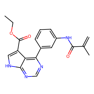 CAS: 1443235-95-7 | OR1023045 | Ethyl 4-(3-Methacrylamidophenyl)-7H-Pyrrolo[2,3-D]Pyrimidine-5-Carboxylate