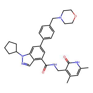 CAS: 1396772-26-1 | OR1023279 | 1-Cyclopentyl-N-((4,6-Dimethyl-2-Oxo-1,2-Dihydropyridin-3-Yl)Methyl)-6-(4-(Morpholinomethyl)Phenyl)-1H-Indazole-4-Carboxamide
