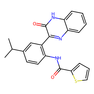 CAS: 1404437-62-2 | OR1023281 | N-(4-Isopropyl-2-(3-Oxo-3,4-Dihydroquinoxalin-2-Yl)Phenyl)Thiophene-2-Carboxamide